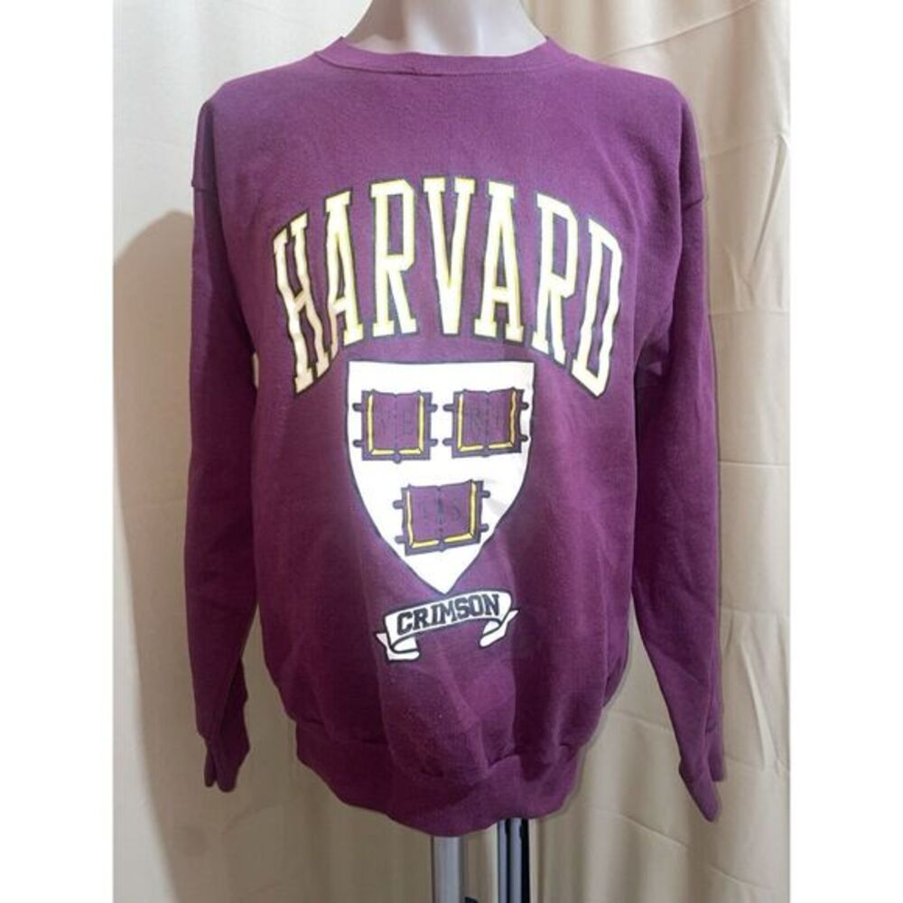 Vintage Purple Harvard Sweatshirt